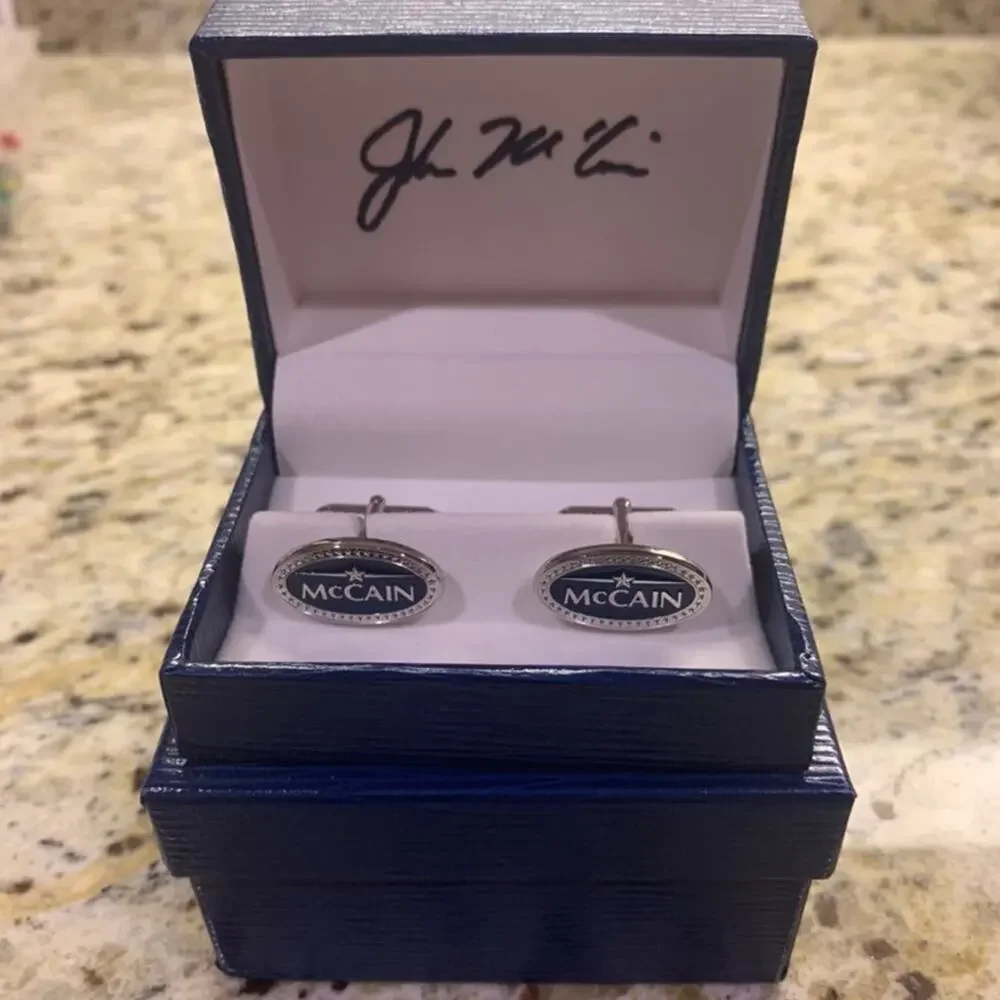 John McCain cufflinks